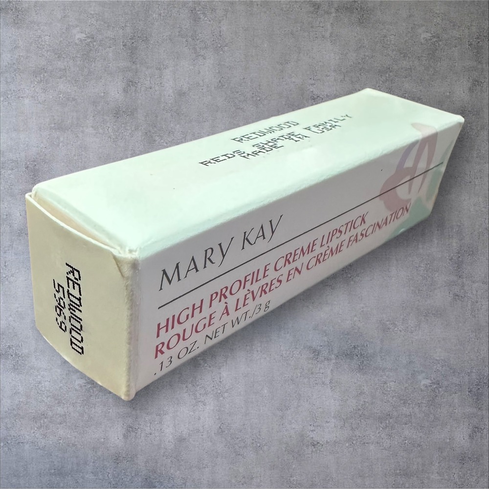 Rare Mary Kay High Profile Creme Lipstick Redwood 5969 Reds New In Box .13oz USA